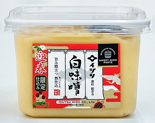 「イヅツ白味噌 限定仕込み」角カップ500g