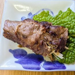 味噌と酒粕の白髪ねぎ巻